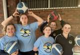 Several of the students from the Bomaderry Public School's Little Ballers program. Picture supplied. 