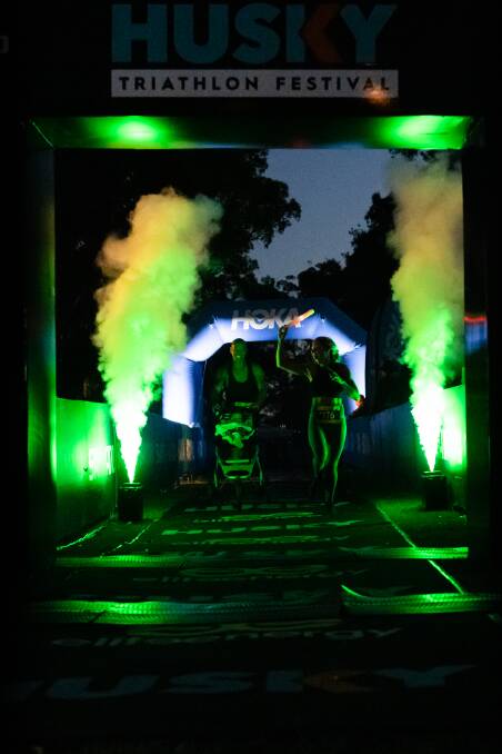 The newest event The Husky Night Run. Picture by Creative Soup Media
