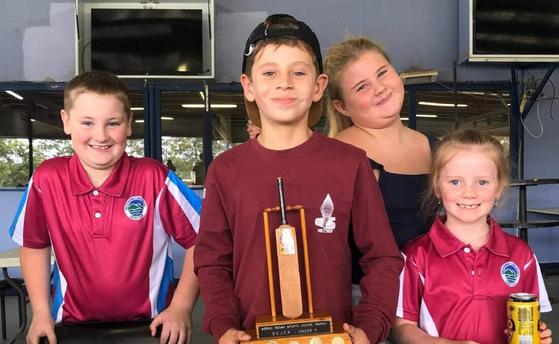 WINNING SMILES: The stars of SDCA Juniors were recognised at Sunday's presentation. Photo: Supplied. 