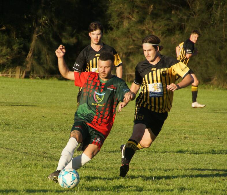 UPSET: The eighth seed Bomaderry Tigers pulled off the 2-0 victory over then third place Illaroo. Picture: Rach Hall. 