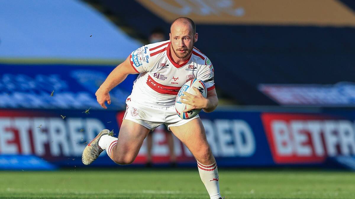 Adam Quinlan with the Hull Kingston Rovers. Supplied picture 