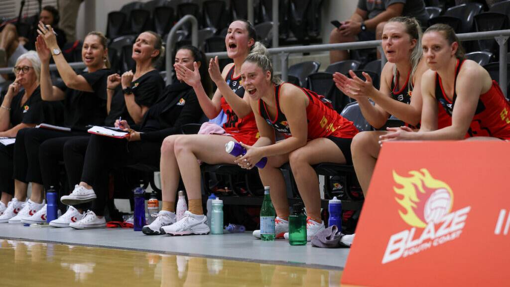 SIGH OF RELIEF: Despite a late push by Penrith, the Blaze were able to hold on to notch their first win of the season. Photo: Supplied. 