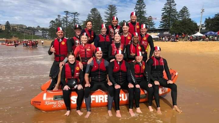 STRENGTH IN NUMBERS: The 2022 Kiama Downs SLSC IRB team. Picture: Supplied.