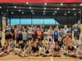 HARDWOOD SEASON: Another free workshop run earlier by Basketball NSW and the IBA. Picture: BNSW
