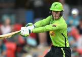 Sydney Thunder's Matthew Gilkes in action last season. Picture by AAP.