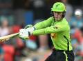 Sydney Thunder's Matthew Gilkes in action last season. Picture by AAP.