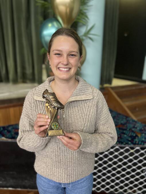 Second grade golden boot winner was Shoalhaven Heads' Briony Munro. Picture by Tamara Lee