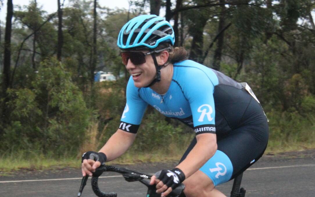 Nowra Velo Club's Josh Ludman has been tearing up the international cycling scene. Picture supplied. 