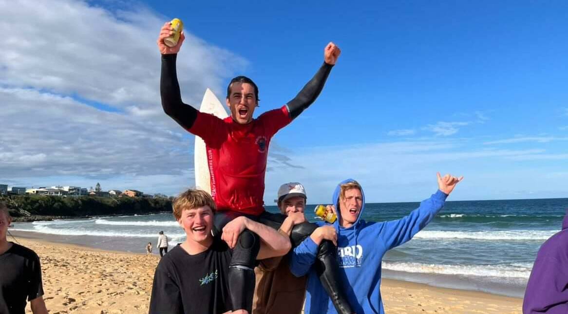Culburra Beach's Ty Watson (pictured) secured a first place finish in the opens competition. Picture by Giant Pictures 