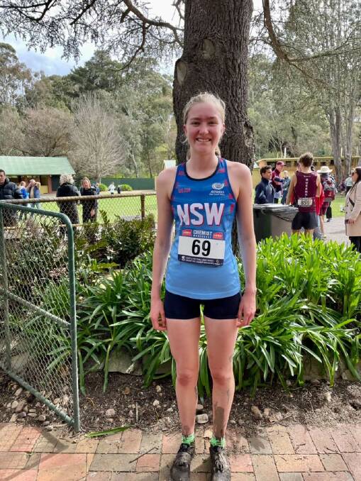 Bridget Fairs pictured at the NSWCCC championships. Pictured supplied 
