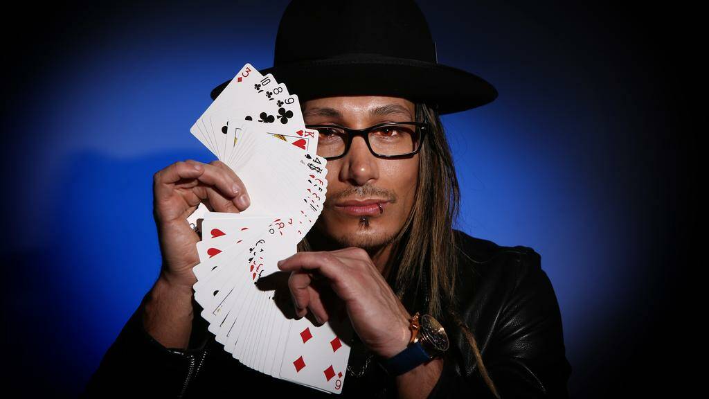 llusionist and Magician Paul Cosentino. Picture by Chris Pavlich