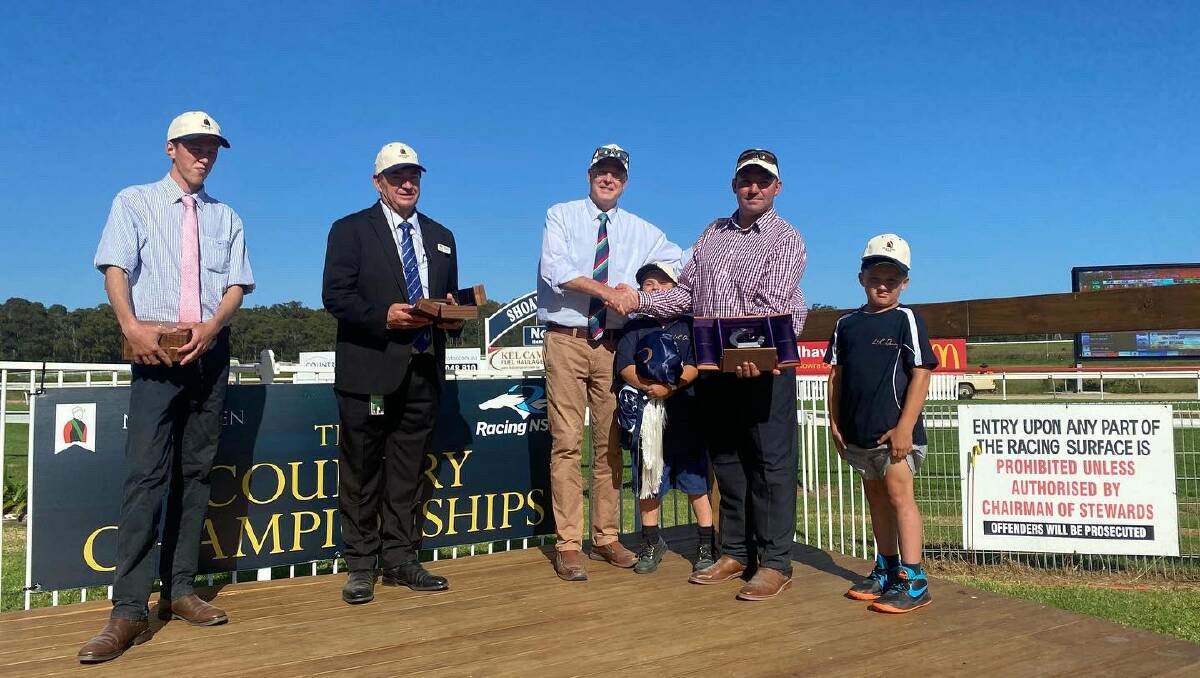 HUGE VICTORY: Congratulations to trainer Luke Clarke and Jockey Jean Van Overmeire for taking out the $150,000 SERA Country Championships Qualifier! Photo: Supplied