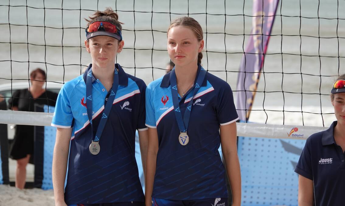 SILVER FINISH: The Smith and Barrele duo secured the silver medal in the grand final match. Picture: Supplied. 