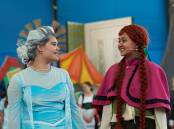 See Anna and Elsa at the Shoalhaven Entertainment Centre, as Junior Albatross Musicals presents Frozen Jr. Picture supplied.