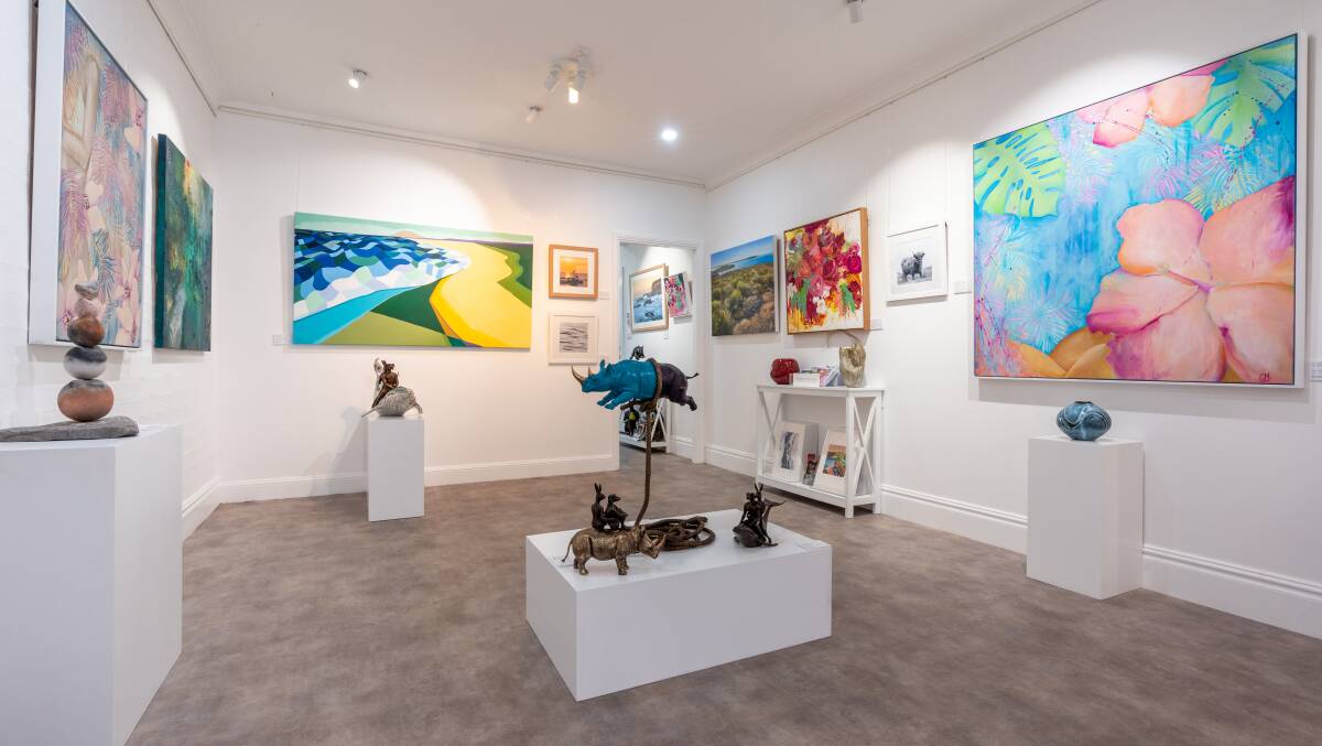 Fern Street Gallery, of Gerringong, will showcase local artists at the Affordable Art Fair in Sydney. Photo: John Harris Photography