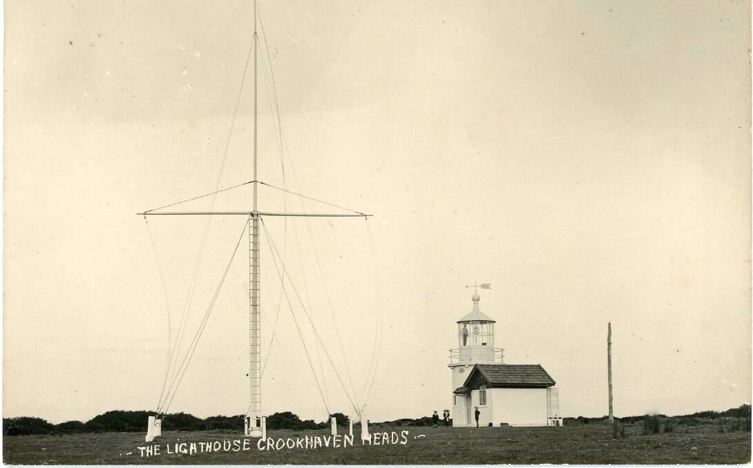 Crookhaven Heads Lighthouse c.1910. Image from the Halloran Collection.