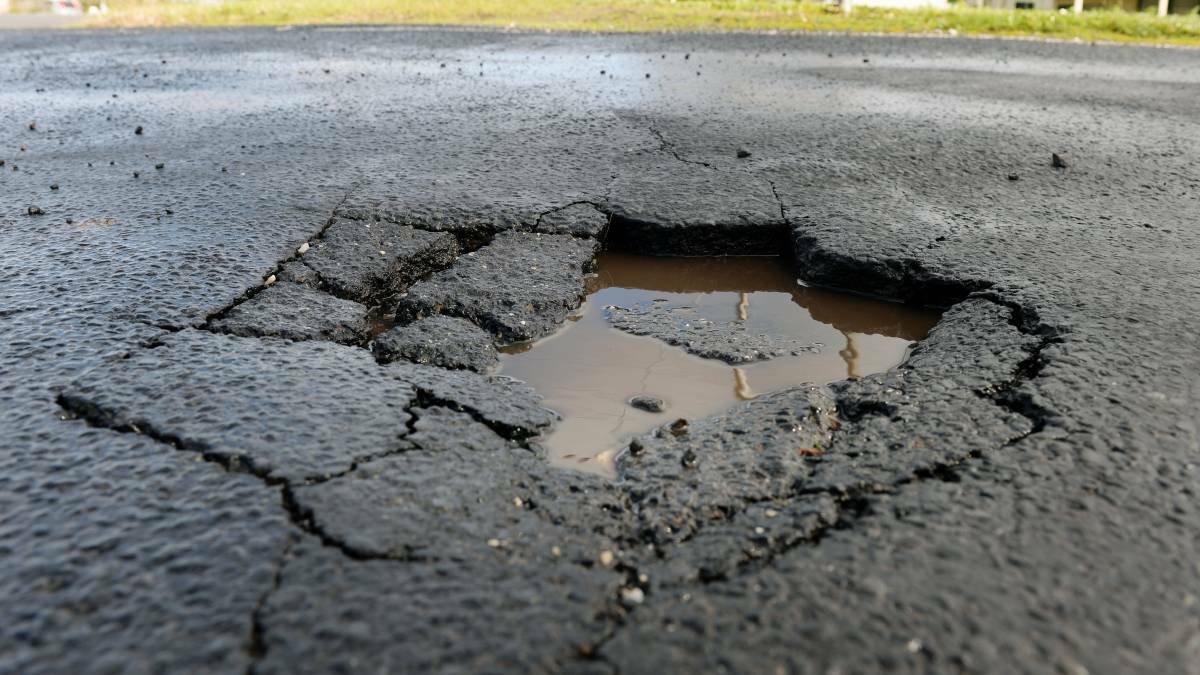 Councillors have directed staff to prioritise patching potholes on busy tourist roads, ahead of the summer holidays. Picture from file.