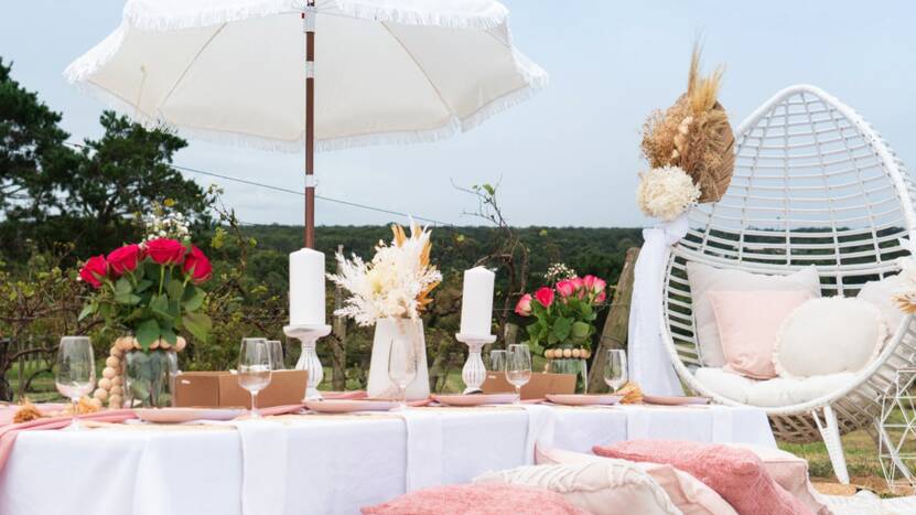 Coolangatta Estate will offer its luxury picnics during May, for Celebration of Food Month. Picture: supplied.