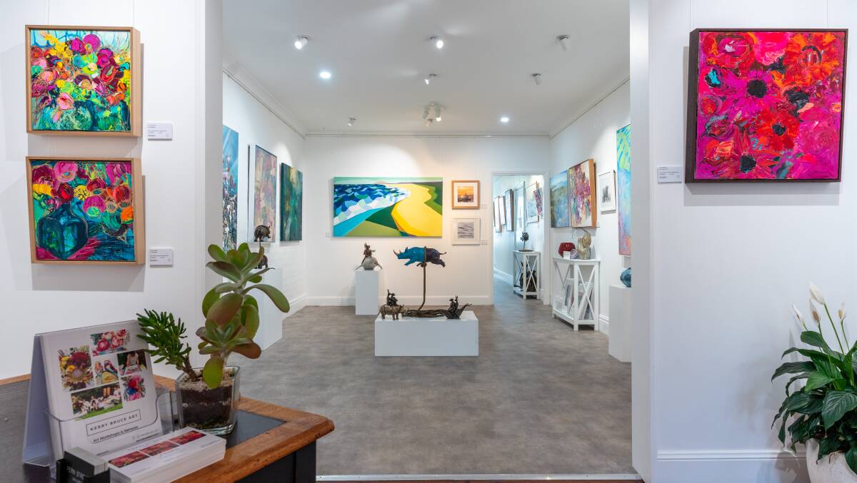 Fern Street Gallery, of Gerringong, will showcase local artists at the Affordable Art Fair in Sydney. Photo: John Harris Photography