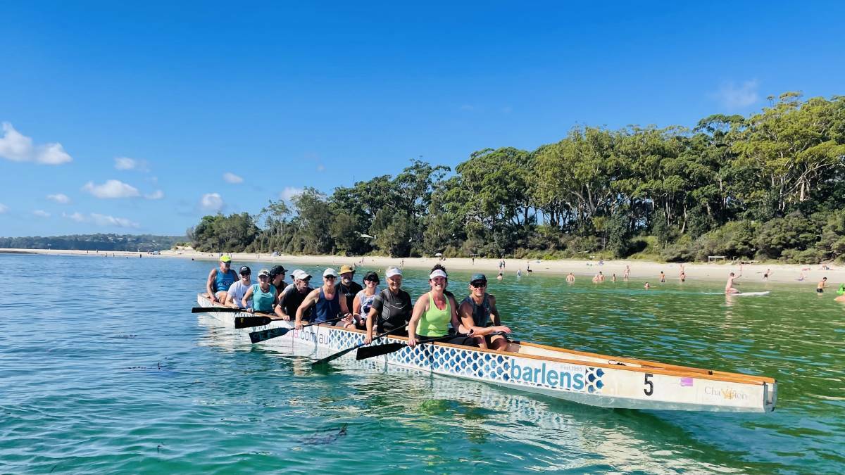 Mako Paddle Club of Jervis Bay has asked Shoalhaven City Council for land, so it can build a storage area for its dragon boats. Picture from file.