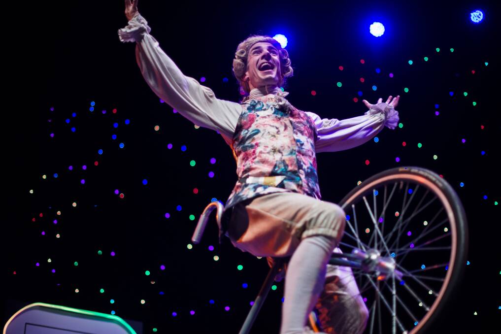 MUSICAL FUN: Wolfgang Amadeus Mozart will join the Arty Farty Party, for a circus show like no other. Happening at Shoalhaven Entertainment Centre on July 2. Picture: Dylan Evans.