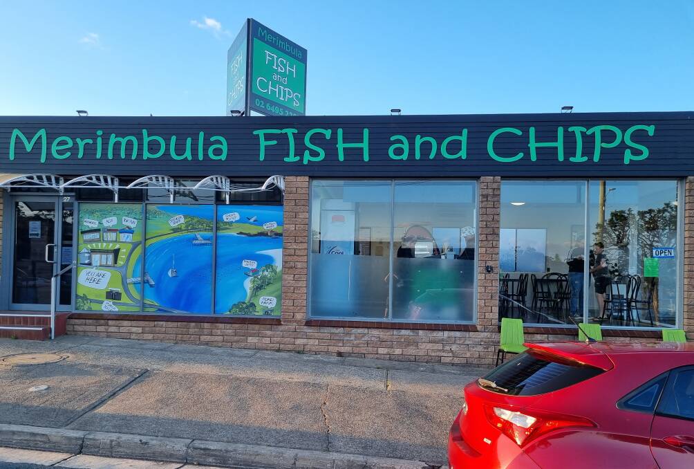The Merimbula Fish and Chips shop. Picture supplied