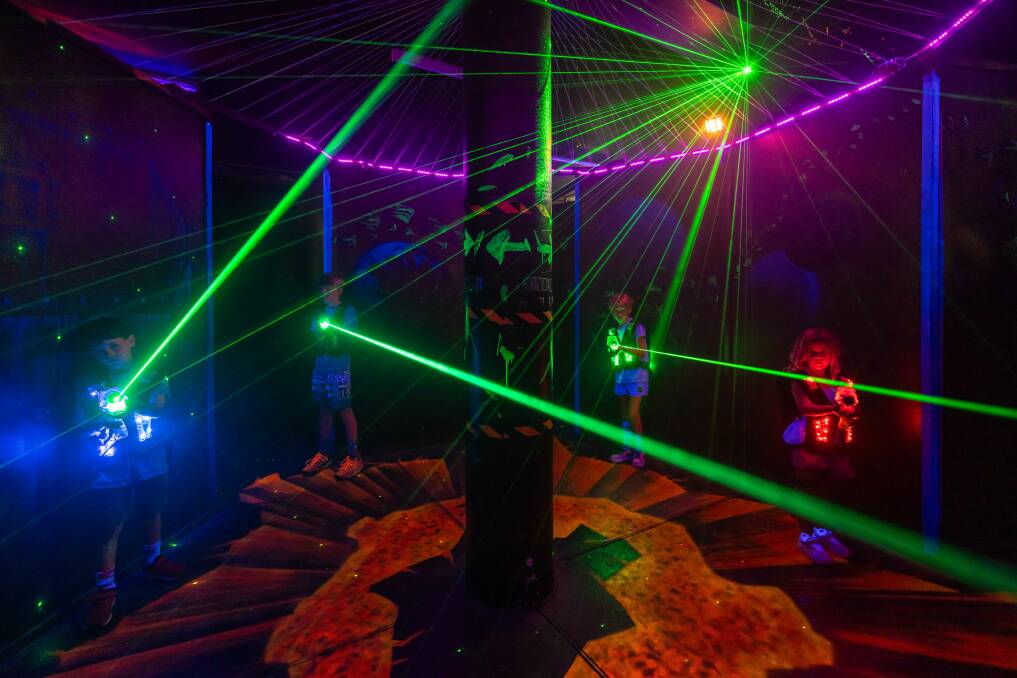 Laser tag at Top Fun Merimbula. Picture supplied
