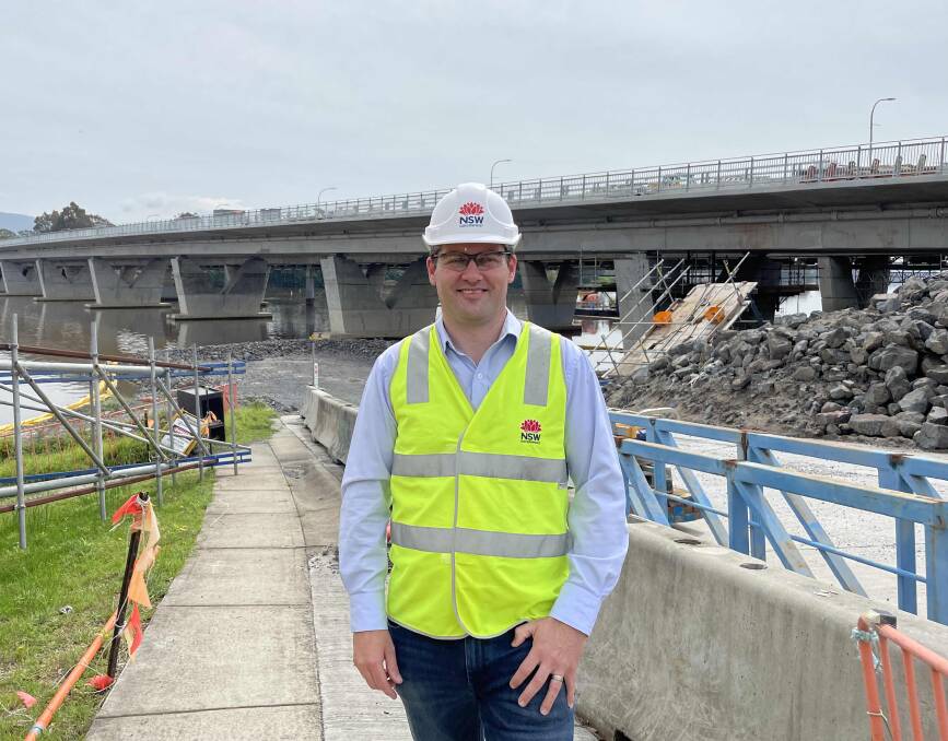 Nowra Bridge Project Manager Ryan Whiddon. Picture Tom McGann.
