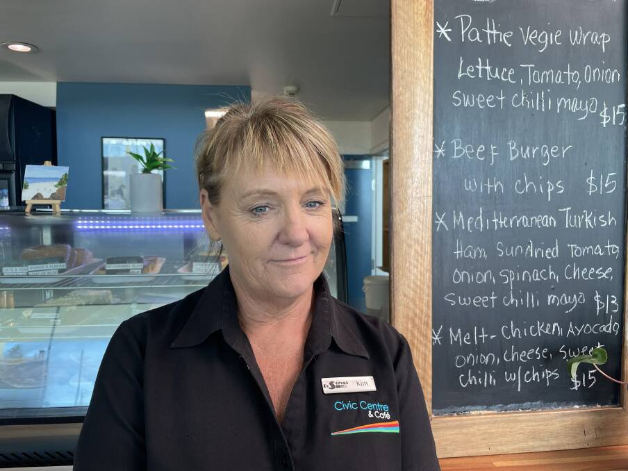 Ulladulla Civic Centre Cafe manager, Kim Charters said she is "heartbroken" to close the doors. Picture Tom McGann.