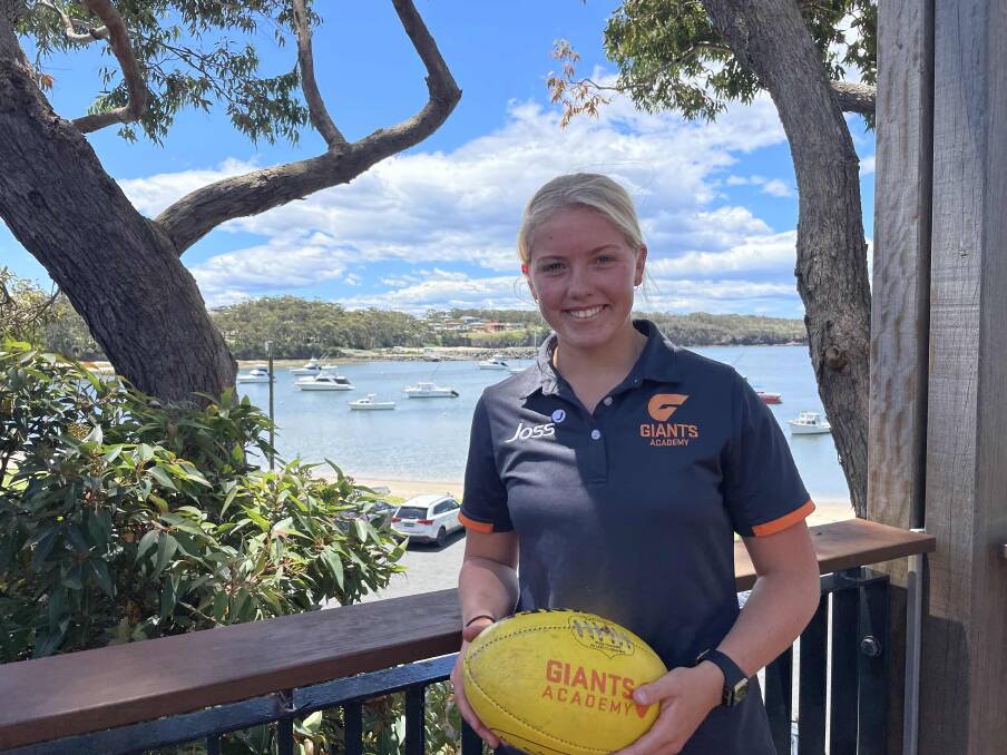 Ulladulla's Mel Staunton was selected for the NAB AFLW academy squad. Picture Tom McGann.