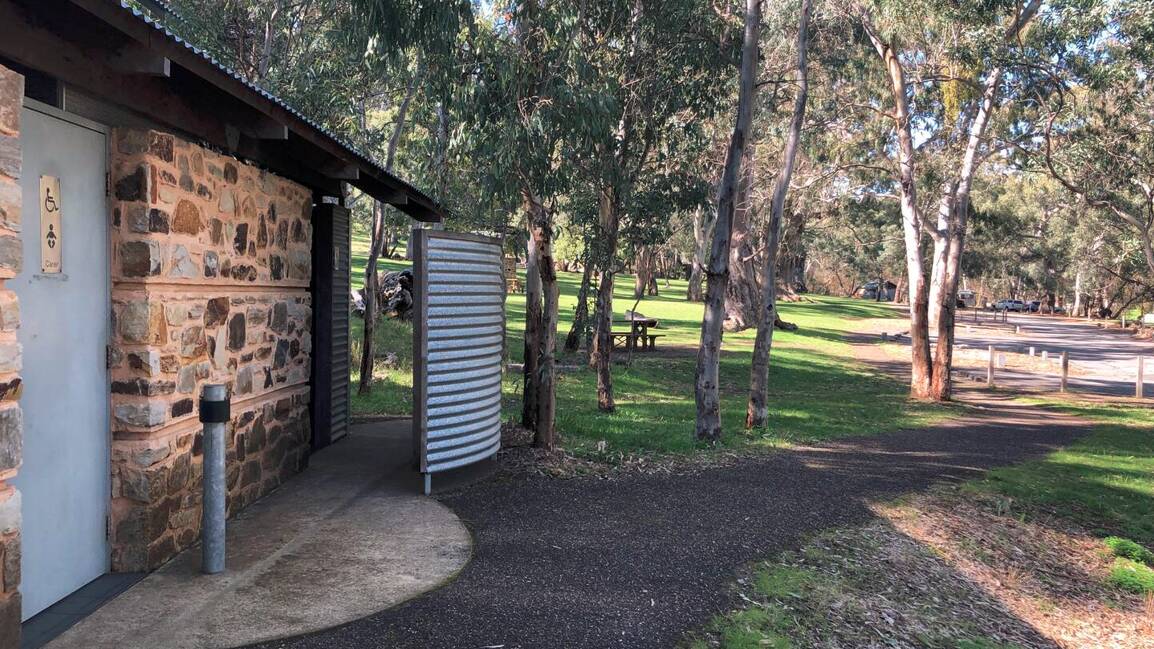 The toilet in Belair National Park, South Australia is one of the country's most accessible. Picture via National Toilet Map