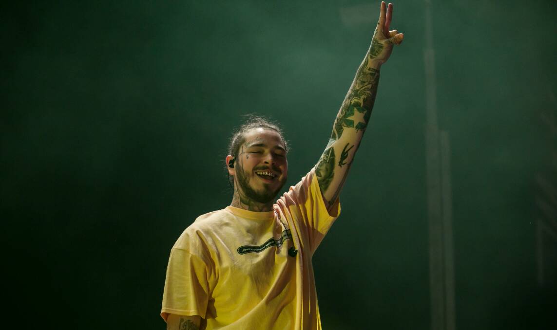 Post Malone will tour Australia this November and December. Picture by Shutterstock