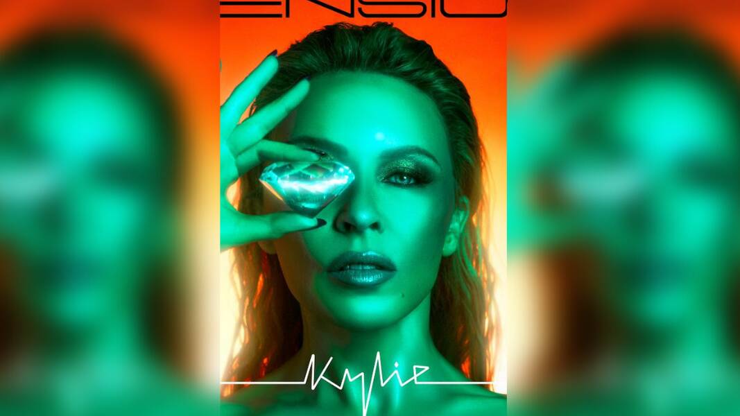 Cover of Kylie Minogue's new album Tension. Picture via Liberator Music/Mushroom Group