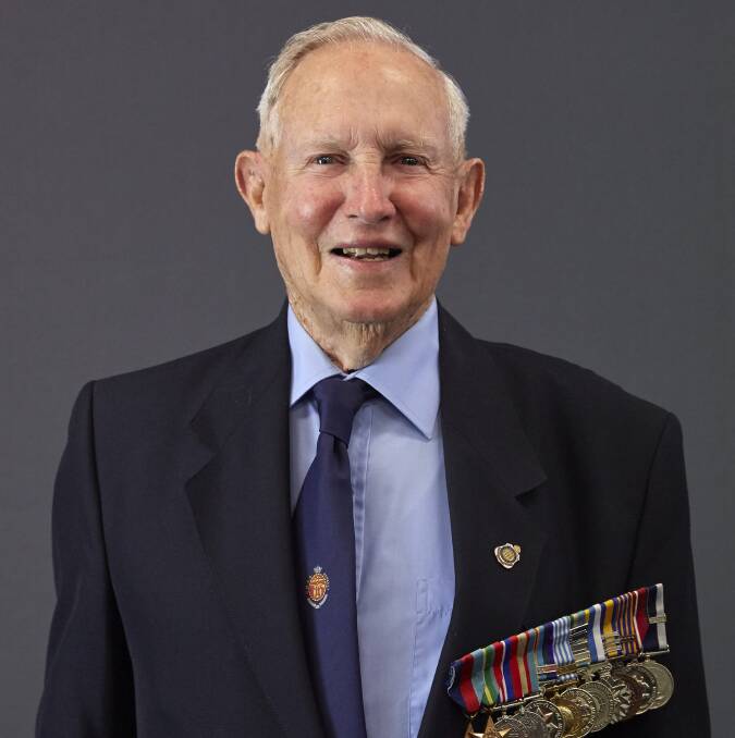 Ex-Warrant Officer Alfred James Marquis who served during World War 2. Picture courtesy of Australian War Memorial, Accession Number AWM2017.520.1.5994
