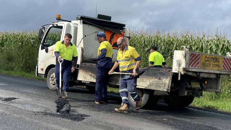 Shoalhaven Council CEO Stephen Dunshea says increased rates will allow the council to get more crews out repairing and maintaining roads. File photo.