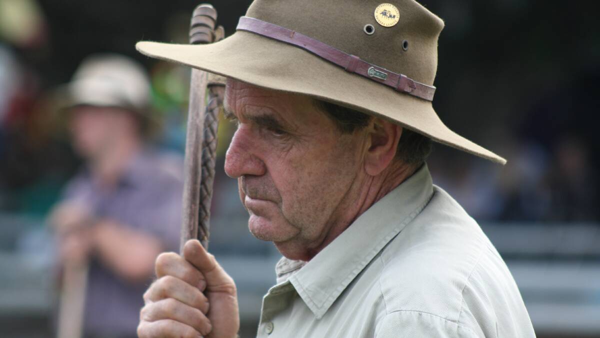 Ron McKinnon has been recognised for his huge contribution to the Nowra Show over many years. Picture by Glenn Ellard.