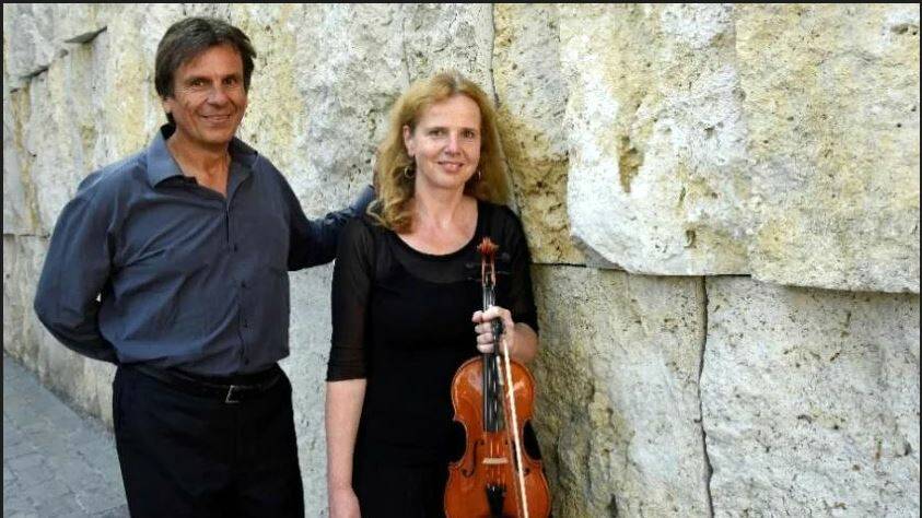 Germany's Norbert Groh and Esther Schopf are performing during Music Shoalhaven's gathering at the Nowra School of Arts at 2pm on Sunday, September 17. Picture supplied.
