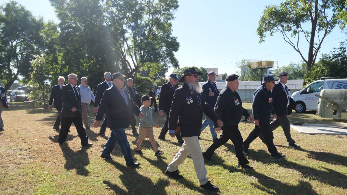 A heartfelt ANZAC Day service was held at Bomaderry