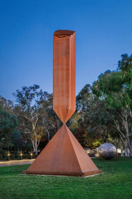 'Broken Obelisk' by American artist Barnett Newman will be on loan to the Shoalhaven Regional Gallery for five years. Picture supplied