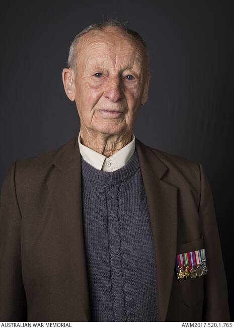 For life: At 100 years of age, Cecil Fish still remembers the end of the Second World War as if it was yesterday.