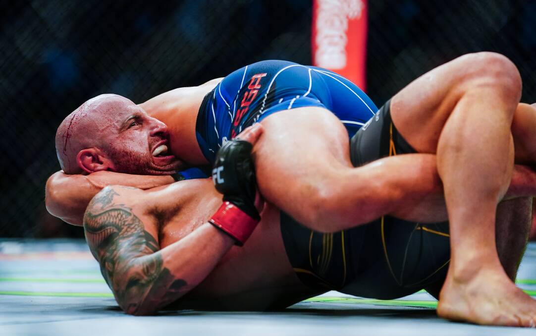 Alex Volkanovski rose above adversity to defeat Brian Ortega. Photo: UFC
