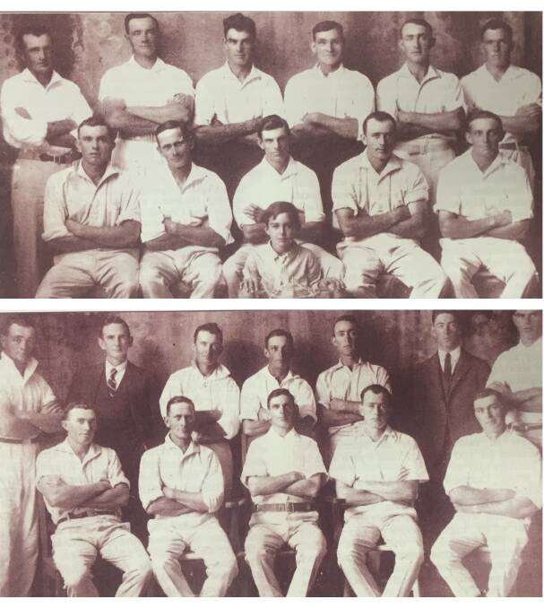 SUCCESSFUL: The two Nowra "Perseverance" cricket teams were formed in 1882-83, when it was used by the Terara club. Photo: Shoalhaven Historical Society.