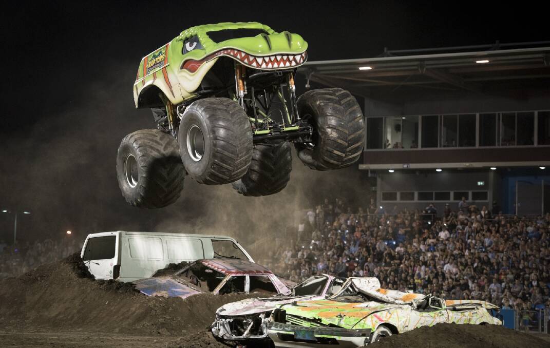 Jam-packed monster truck show returns to Nowra Showground