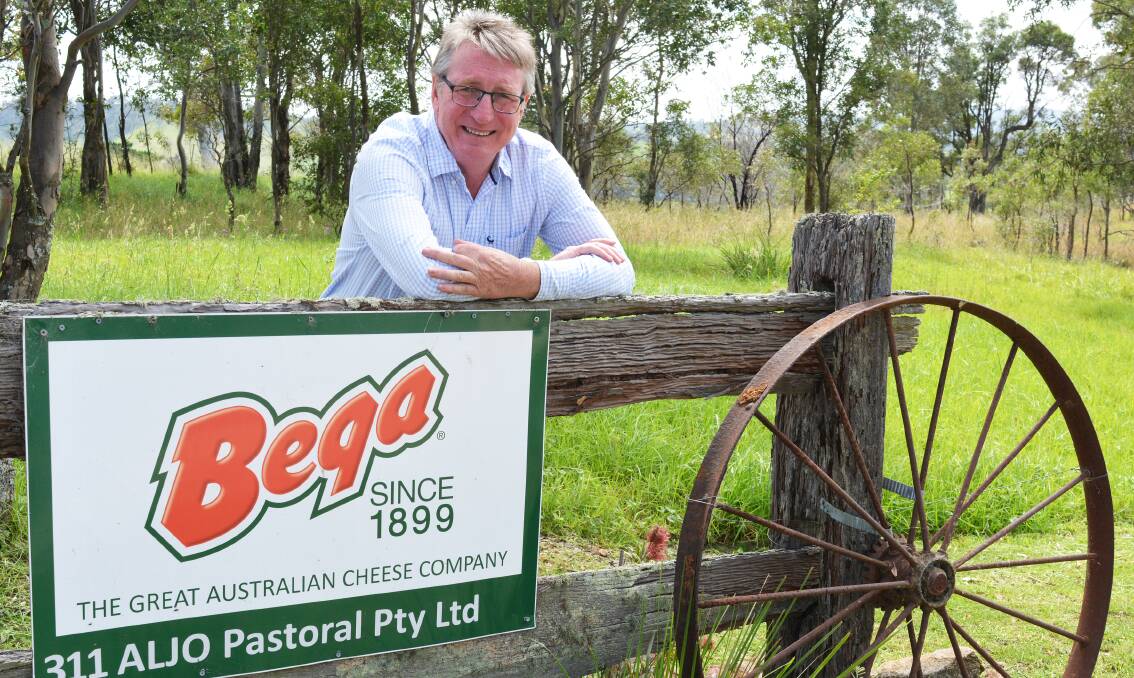 HOME-GROWN SUCCESS: Bega Cheese executive chairman Barry Irvin at his family farm on the Snowy Mountains Hwy. Photo: Ben Smyth