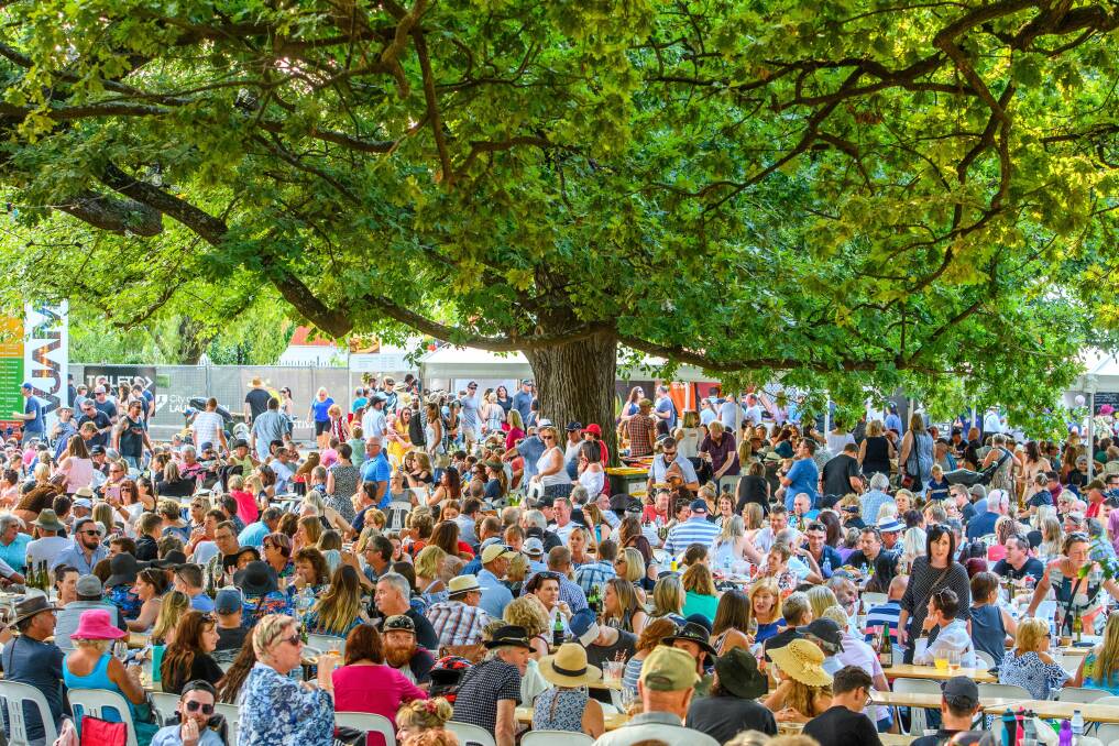 CROWD: Festivale attracts about 25,000 patrons across the three days in February. One lucky reader will win a trip to Launceston to experience the food and wine festival in 2019.
