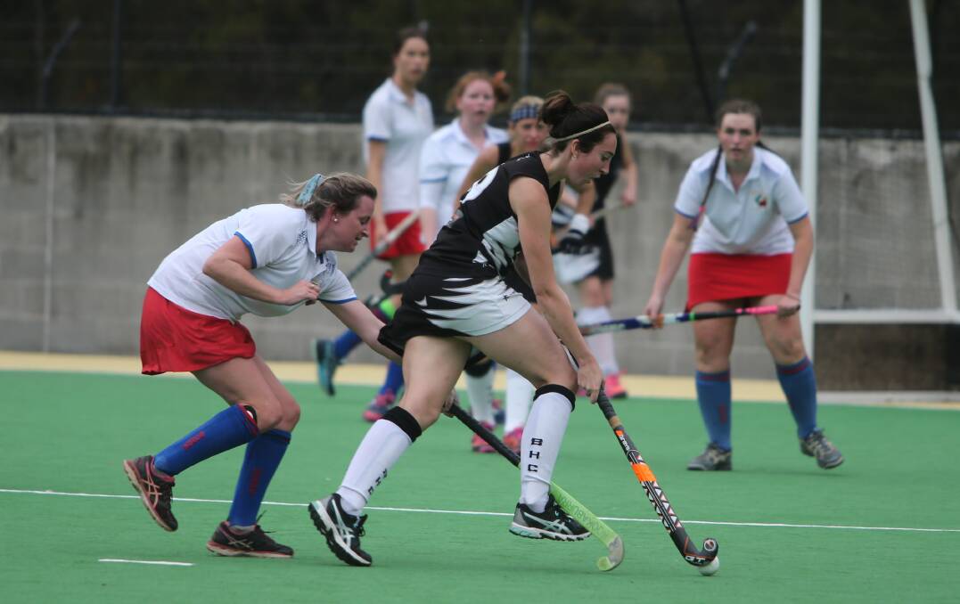 Berry's Nicole Stone and other Shoalhaven Hockey players will have to wait until May to compete this season. Photo: ROBERT CRAWFORD