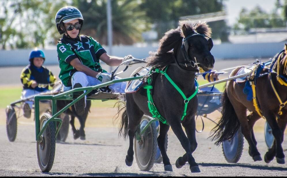 Mason Beresford and his horse Pay The Aces will compete at the upcoming Mini Trots Inter Dominion.