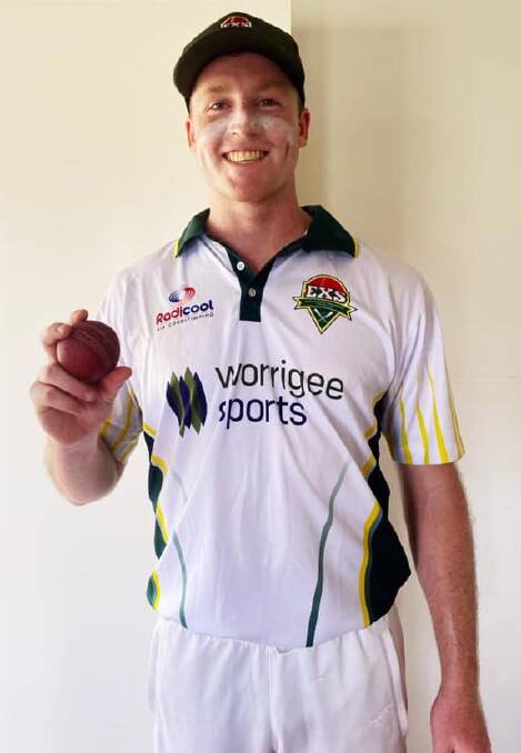 Manning Berry has taken 23 wickets for Shoalhaven Ex-Servicemens this season. Photo: Supplied