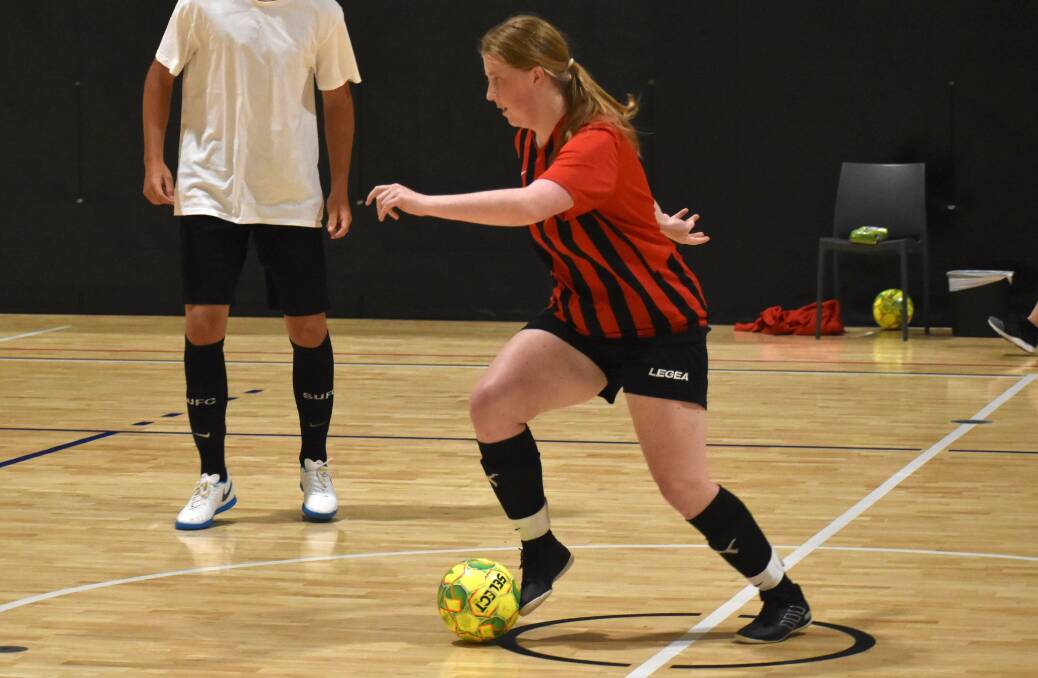 Sophie Emery is excited to play in the new Shoalhaven District Futsal Association women's competition. Photo: Supplied