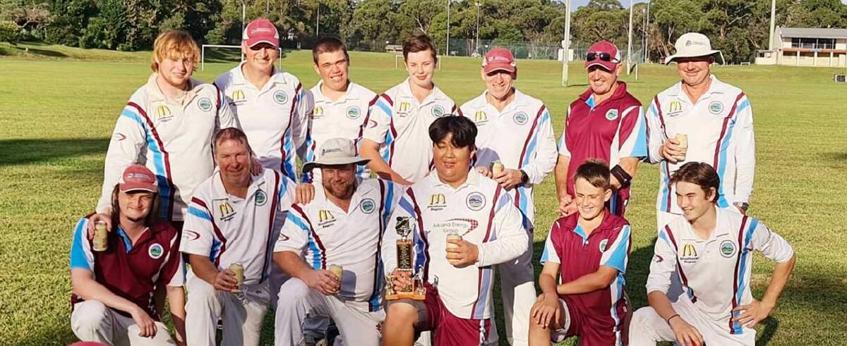North Nowra-Cambewarra's victorious fourth grade side. Photo: Supplied